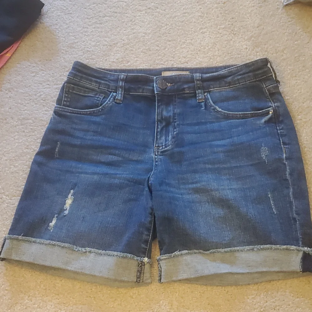 Orvis Kut From The Kloth Women's Cutoff Jean Shorts - Picture 2 of 4